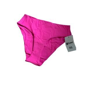 Fused Hawaii watermelon hot pink hi rise bikini bottoms XS swim suit
